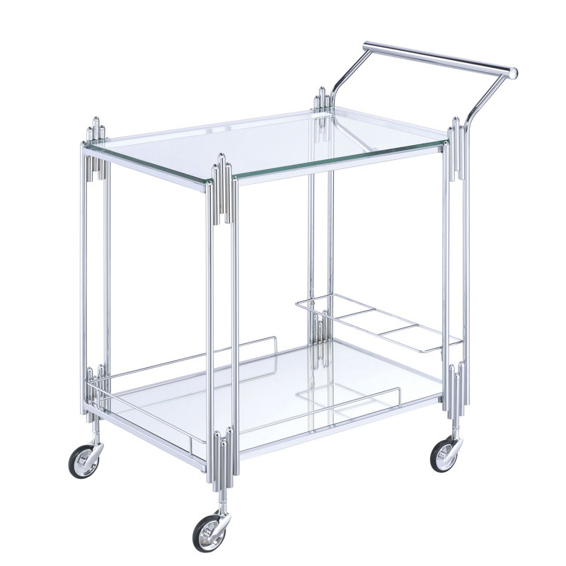 Temperence Metal Bar Cart