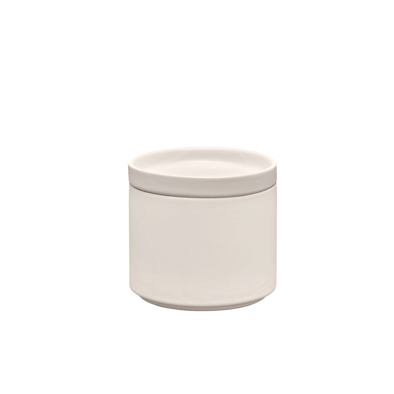 Pot de rangement PILAR (4,25 tasses) - Moonbeam (crème), Crème, crème, 34 oz liq.