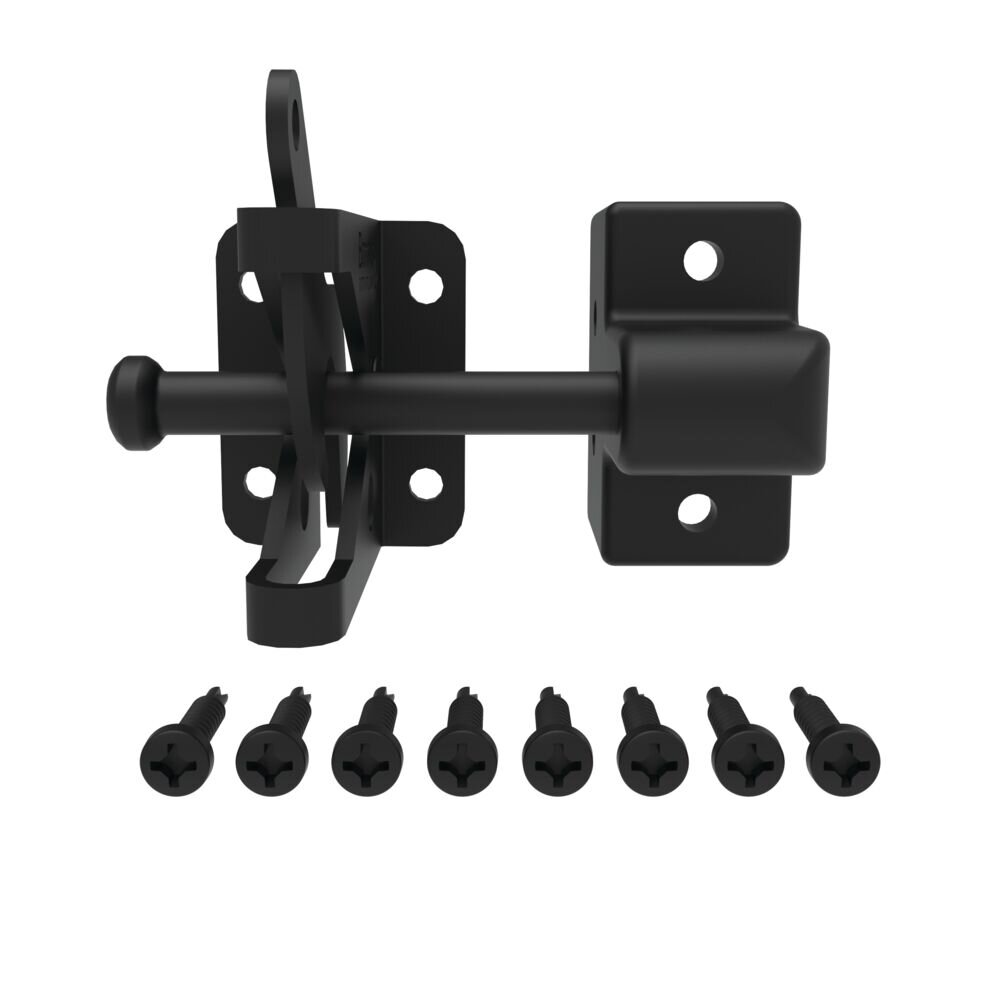 National Hardware Heavy Duty Flip Latch - Black