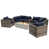 Bleu marine Sunbrella est en rupture de stock