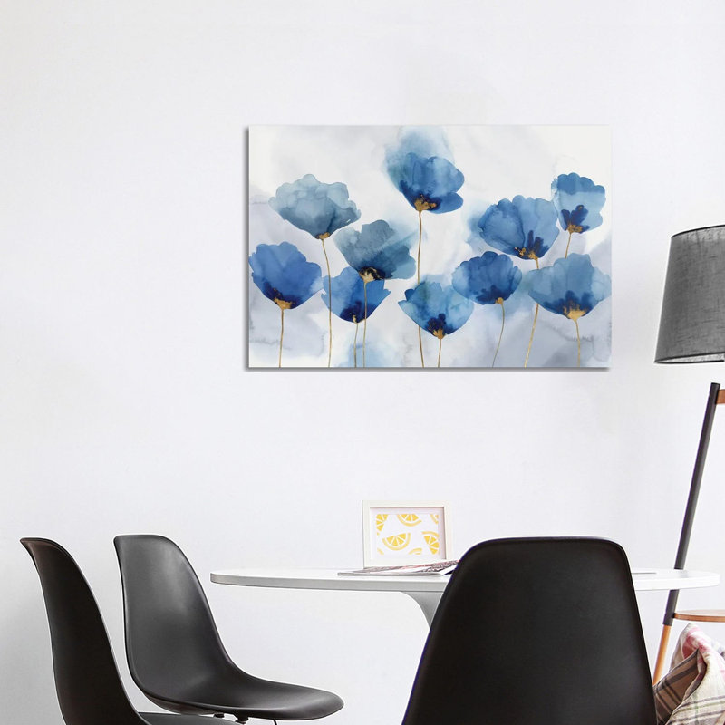 Azure Gathering by Isabelle Z - Painting on Canvas, 101.6 cm H x 66.04 cm W x 1.91 cm D, Wrapped Canvas