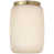 Alabaster/Antique-Burnished Brass