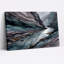 «Layered Blue and Gray River Canyon», art mural sur toile-132897344