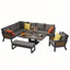 7pcs Corner Sofa Set With Lifting Table-21326070