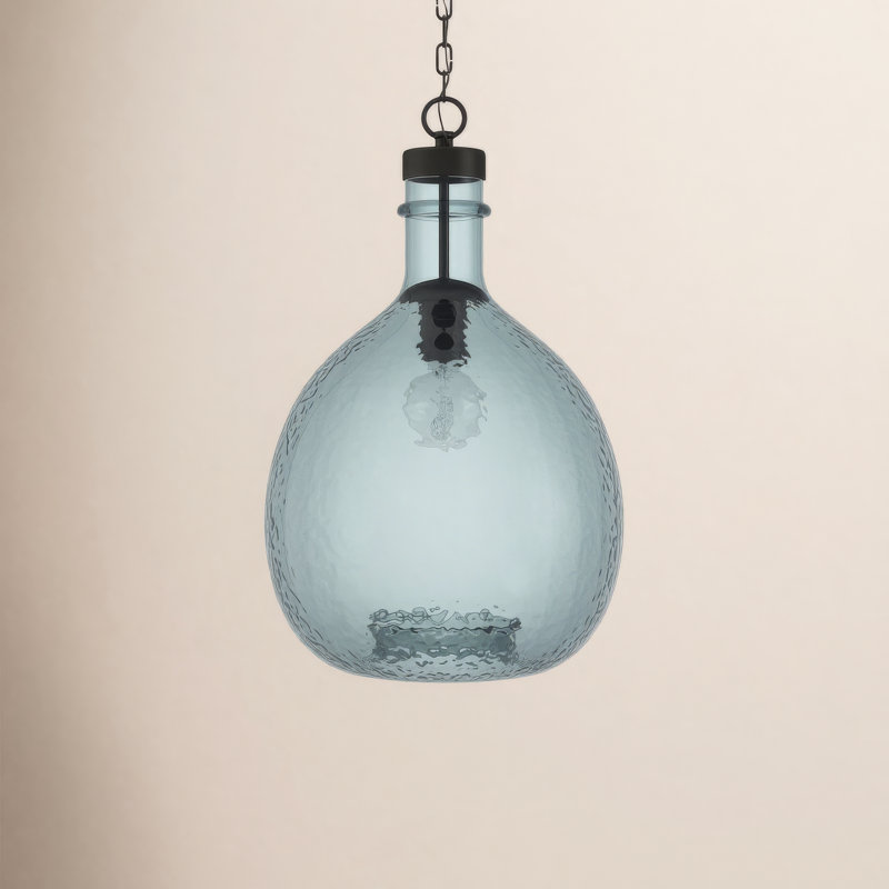 Rochester 1 - Light Single Pendant, Antique Bronze