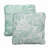 Indoor/Outdoor Cotton Reversible Throw Pillow