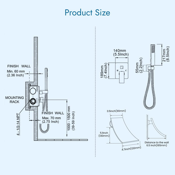 Dimensions du produit