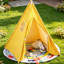 Harriet Bee 120cm W x 120cm D Indoor / Outdoor Fabric Play Tent