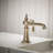 Artifacts Single Hole Bathroom Faucet with Drain Assembly-11044755