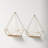 Gibson 2 Piece Diamond Metal Floating Shelf-971405899
