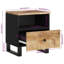 Table de chevet en bois massif Grettel-123130992-123130993