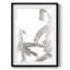 Silvery Strokes I - Impression encadrée-2044786916-2044786914
