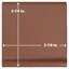Quarry Cove Base 5-7/8 In. X 5-7/8 In. Ceramic Floor And Wall Trim-317948926