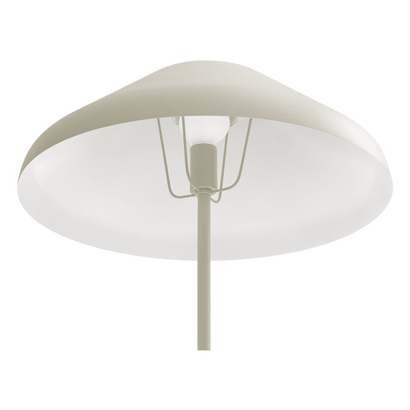 Beau Floor Lamp, Putty, Putty/White Carrara Marble