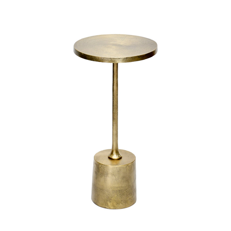 Table de bout Albon, laiton antique