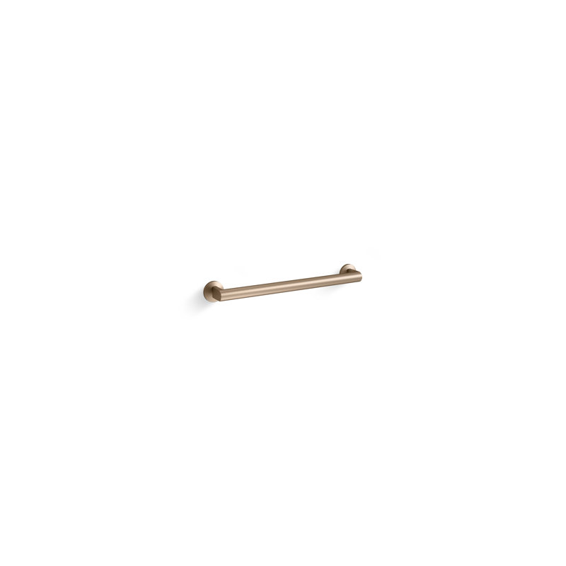 Components In Grab Bar, 42" W, Vibrant Brushed Bronze