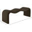 Banc en tissu Monifa Chenille-1083498134
