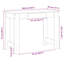 Desk 100X45x75 Cm Engineered Wood-317771859