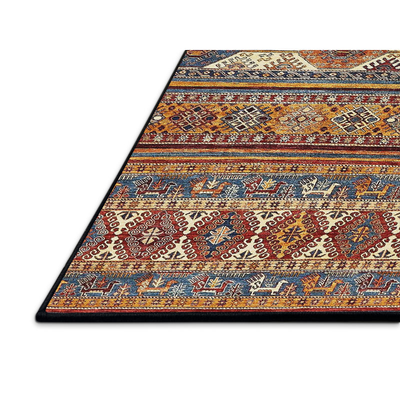 Tapis abstrait moderne 523, Tapis de couloir 2 pi x 5 pi