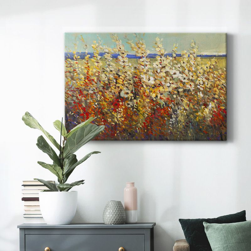 Field of Spring Flowers II-Gallery, toile tendue, H 12 po x l 18 po