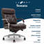 Sonata Leather Swivel Executive Office Chair-1035436201-1036036934