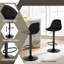 Aljosha Swivel Upholstered Velvet Adjustable Height Bar Stool with Steel Frame-601713767-561088284