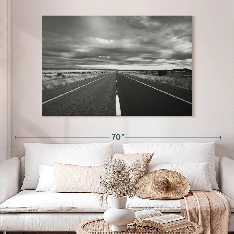 Mehar Open Roads, 34" H x 51" W