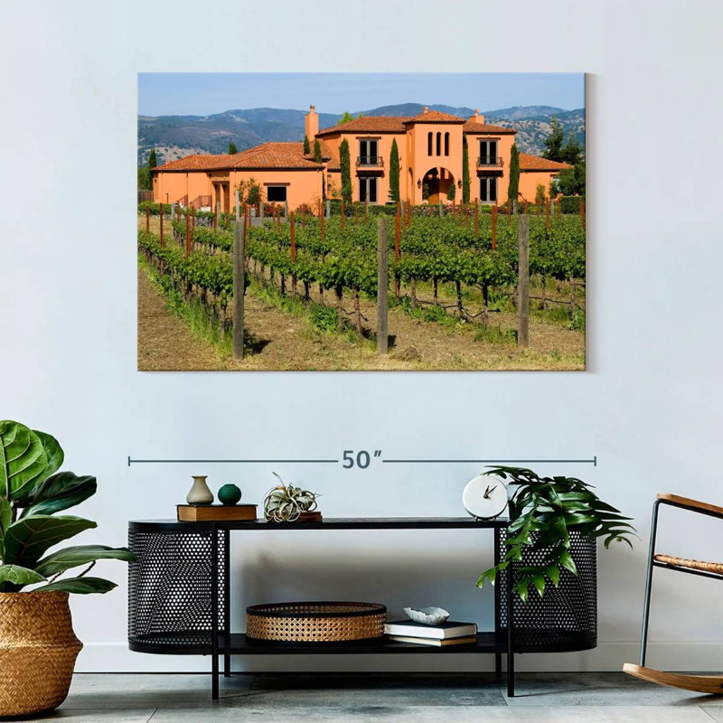 Alvord Winery At Sunset, H 32 po x l 48 po