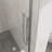 72" H Shower Door, 48" Wide, 6Mm Tempered Clear Glass, - Proof Coating, Adjustable, Reversible, Splash, Smooth Sliding, Steel Frame Sliding Easy Clean, Adjustable 44 48 In W, Waterproof Sealing,