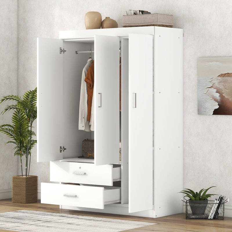 Armoires et armoires en MDF spacieuses, style moderne pour la maison