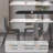 Modern Luxury Rectangular Rock Slab Dining Table-107240184