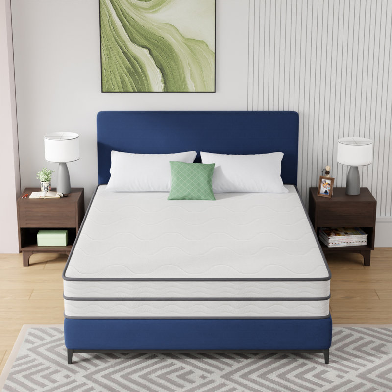Scheinman FDW Firm Memory Foam Mattress, Queen, High Profile (10”)