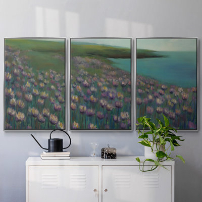 " Seaside Sanctuary " 3 - Pieces