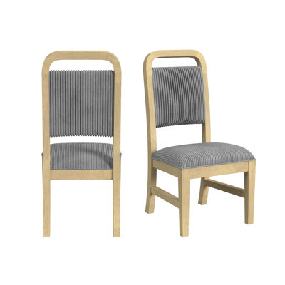Woodridge Open Back Upholstered Dining Side Chair
