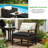 Patio Chair Cushions 19X19X3 Inch Waterproof Outdoor Seat Cushions For Patio Furniture Set Of 2-241339740