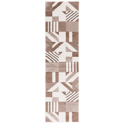 Tapis à motif géométrique Jeromie Performance