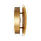 Keef Single Light Steel Dimmable LED Flush Mounted Sconce