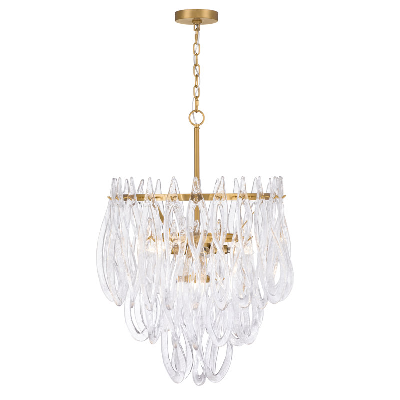 Luminaire suspendu 6 lumières Glassara