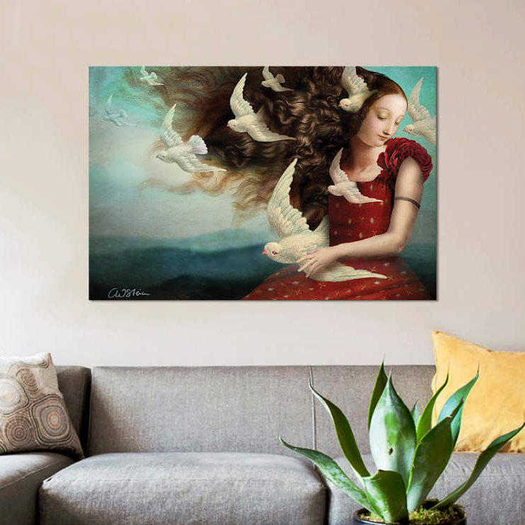 Catrin Welz-Stein - Wrapped Canvas Print, 66.04 cm H x 45.72 cm W x 1.91 cm D