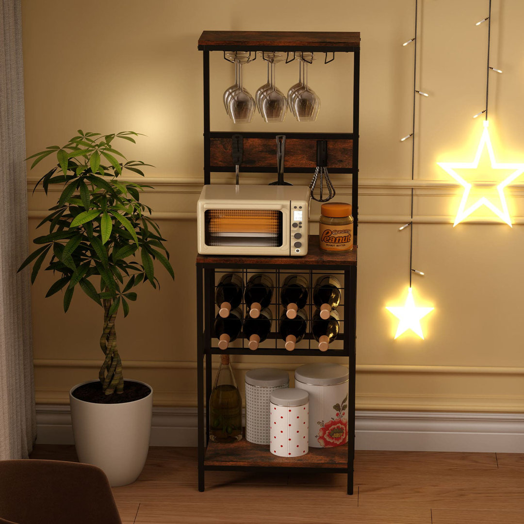 54cm Metal Standard Baker's Rack with Microwave Compatibility