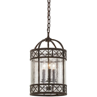Luminaire suspendu cylindrique 3 lumières Greenbriar Antencio