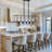 Malex 5 - Light Dimmable Kitchen Island Linear Chandelier-180948061
