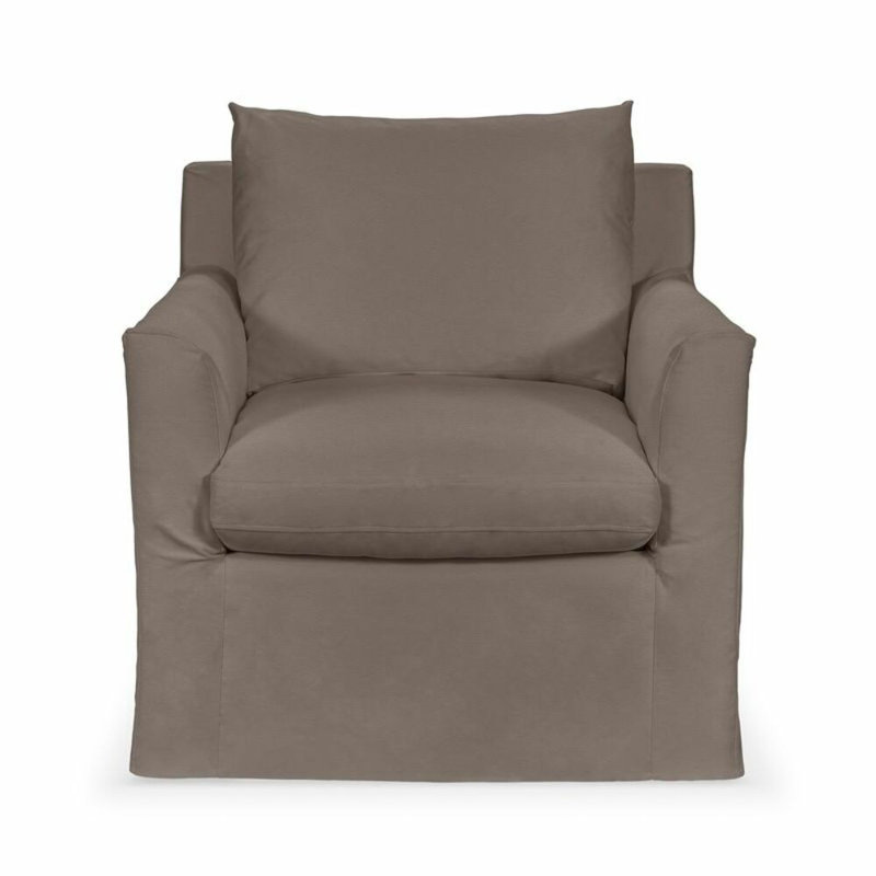 Cassiano Swivel Armchair, Elite Charcoal