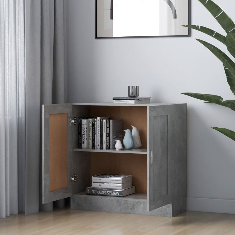 Lene 32.5'' Wide 1 - Shelf Credenza, Concrete Gray
