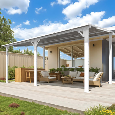 Aluminum Pergola with Canopy