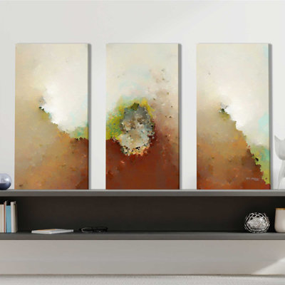 Jean 14:27. «the Great Life» par Mark Lawrence - ensemble de 3 impressions sur toile tendue