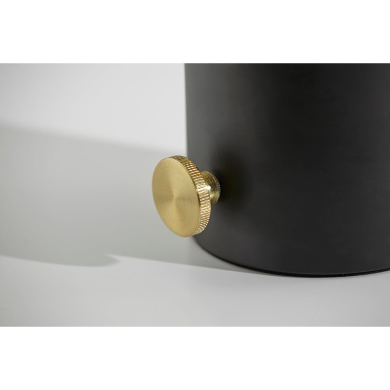 Lampe de table 12 po Diaz, Noir