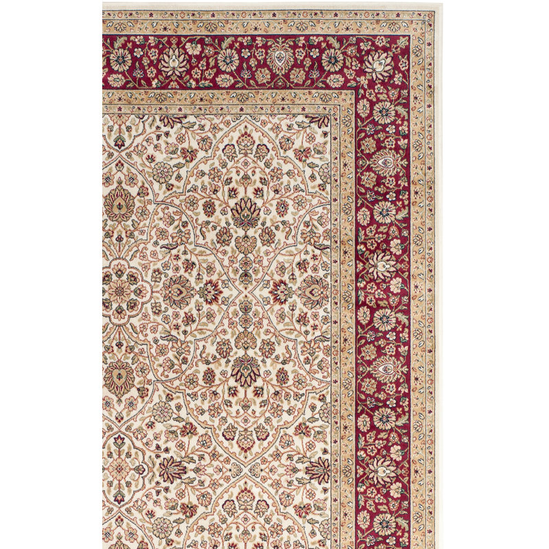 Carolus Viscose Pile Oriental Rug, Rectangle 2'2" x 3'7"