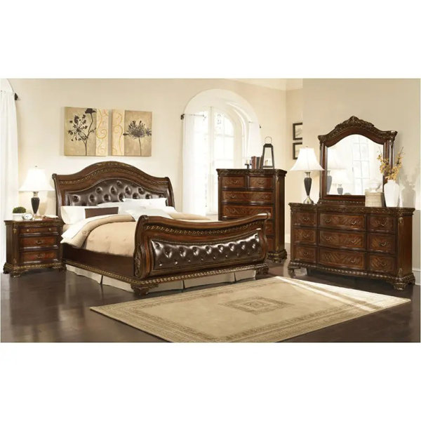 Nina Premium Bedroom Set (King size)-Buy ($1932) in a modern