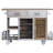 Zepeda Solid Wood Top Kitchen Island